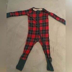 Little Sleepies Tartan Zippie